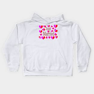 Just married Kids Hoodie